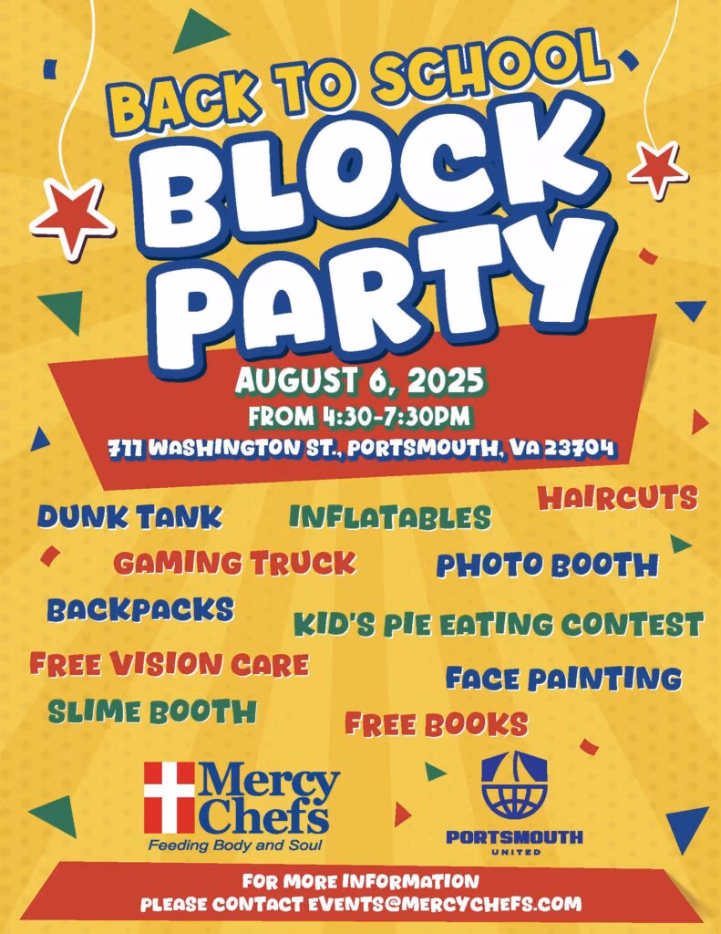 Portsmouth Block Party Flyer