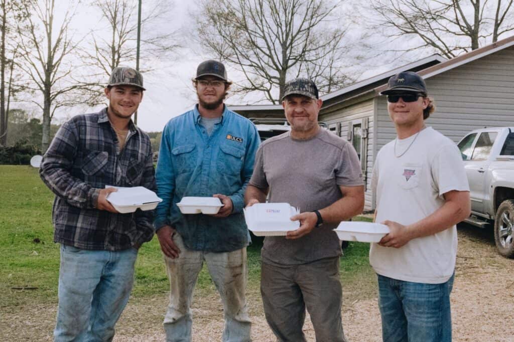 Tornado victims receiving Mercy Chefs meals