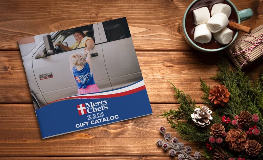 Preview of the 2025 Mercy Chefs Gift Catalog