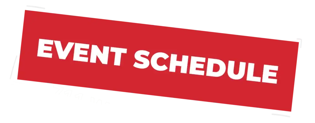 Event Schedule hero block