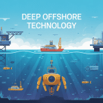 deep offshore technology plateforme et robot sous-marin