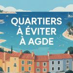 quartier à éviter à agde vue générale contrastée
