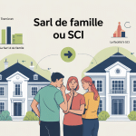 sarl de famille ou sci illustration choix gestion patrimoine