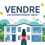 illustration vente appartement neuf clés contrat