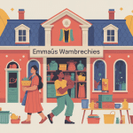 illustration emmaus wambrechies solidarité et chineurs