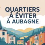 Illustration quartiers à éviter à Aubagne style provençal moderne