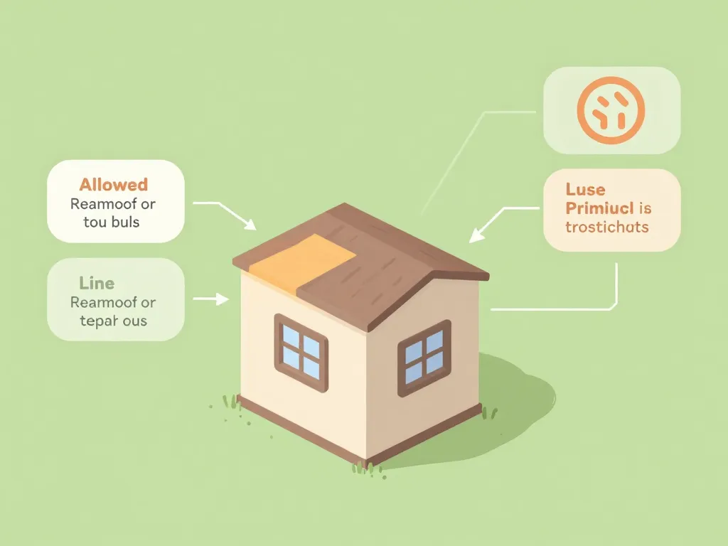 travaux agrandissement cabanon cadastré terrain non constructible