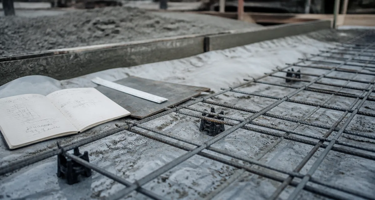 Dalle beton ferraillage : treillis soudé B500A pour éviter fissures