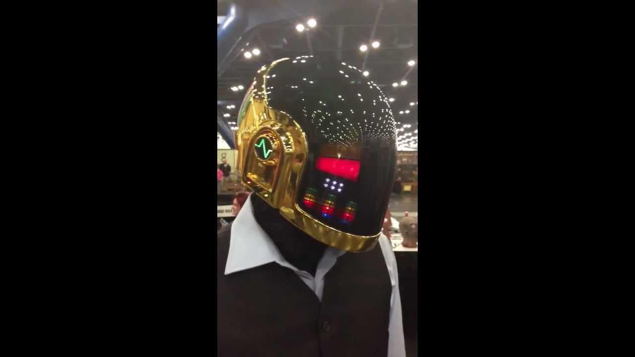 Daft Punk helmet: youtu.be/9-Pr6-4KyJE?a via @YouTube