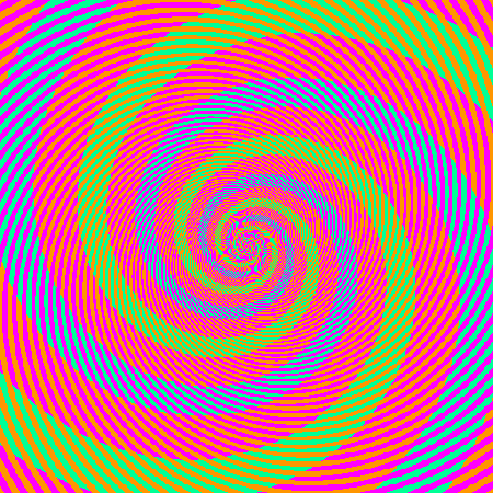 Colorful Optical Illusion