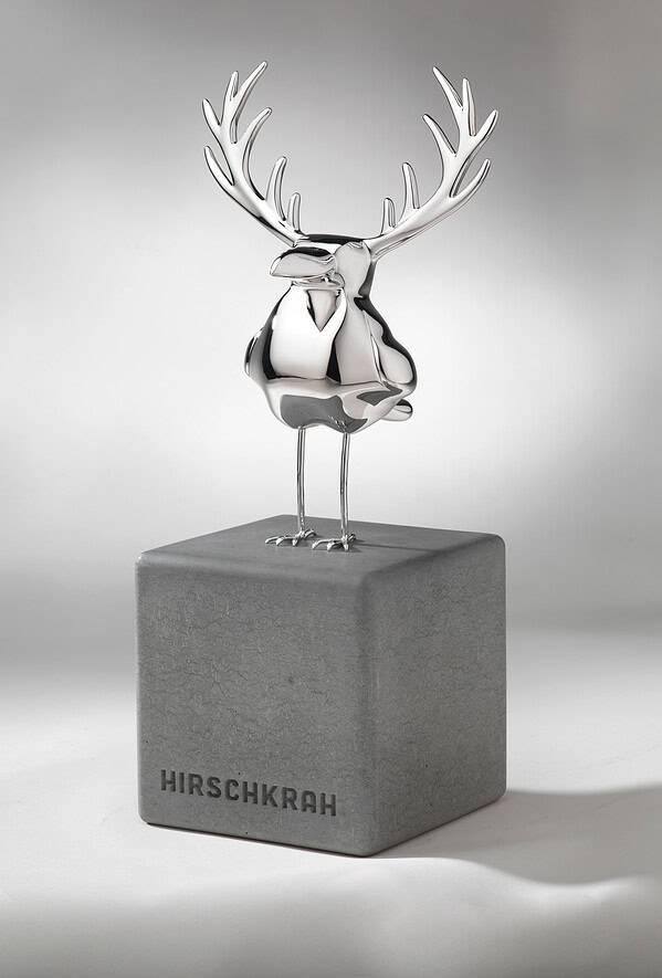 HIRSCHKRAH SKULPTUR - Edition SILVER