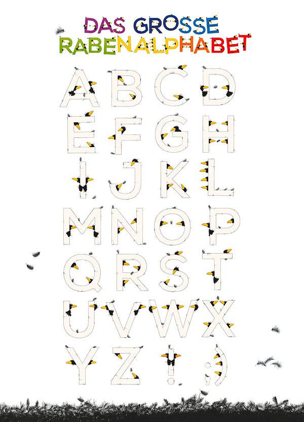 „A-Z,!,?,&,:)“ DAS GROSSE RABENALPHABET