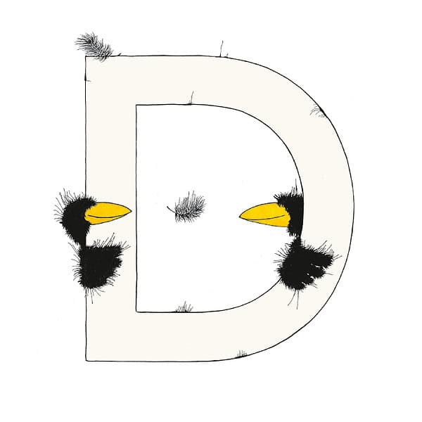 „D“ DAS GROSSE RABENALPHABET