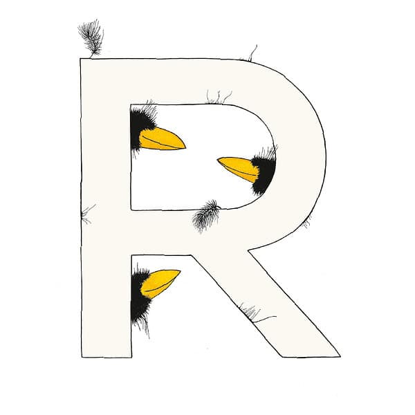 „R“ DAS GROSSE RABENALPHABET
