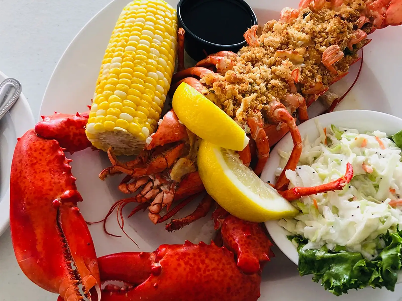 Baked Stuffed Lobster