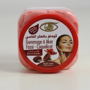 Gommage à Aker Fassi - Coquelicot