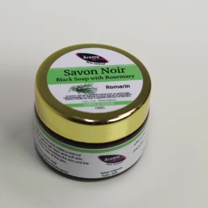 Savon Noir Romarin Crème Hydratante au Safran et à la Rose