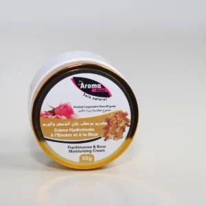 Crème Hydratante à l'Encens et à la Rose