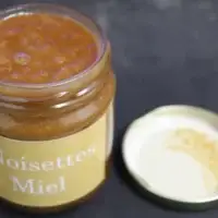 Pâte à tartiner noisette et miel