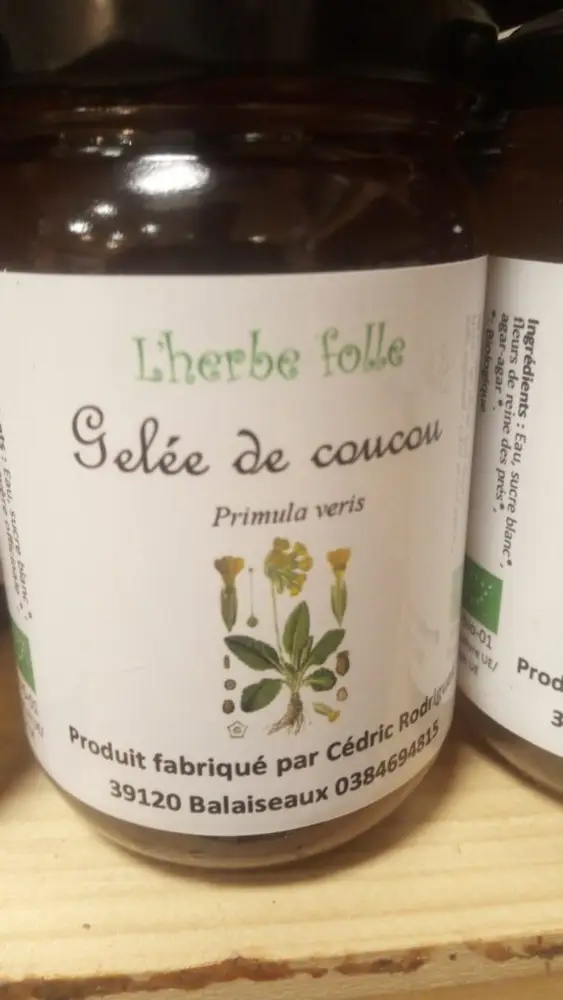 Gelée de coucou