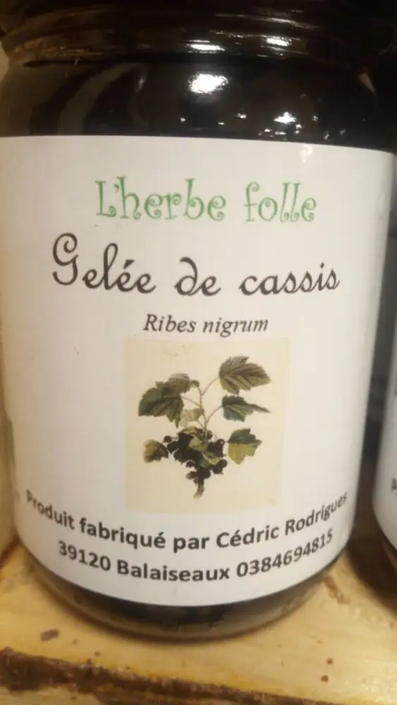 Gelée de cassis