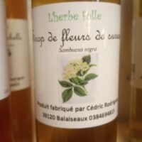 Sirop de fleurs de sureau