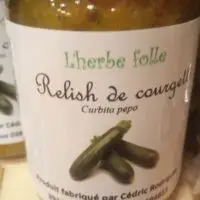 Relish de courgettes