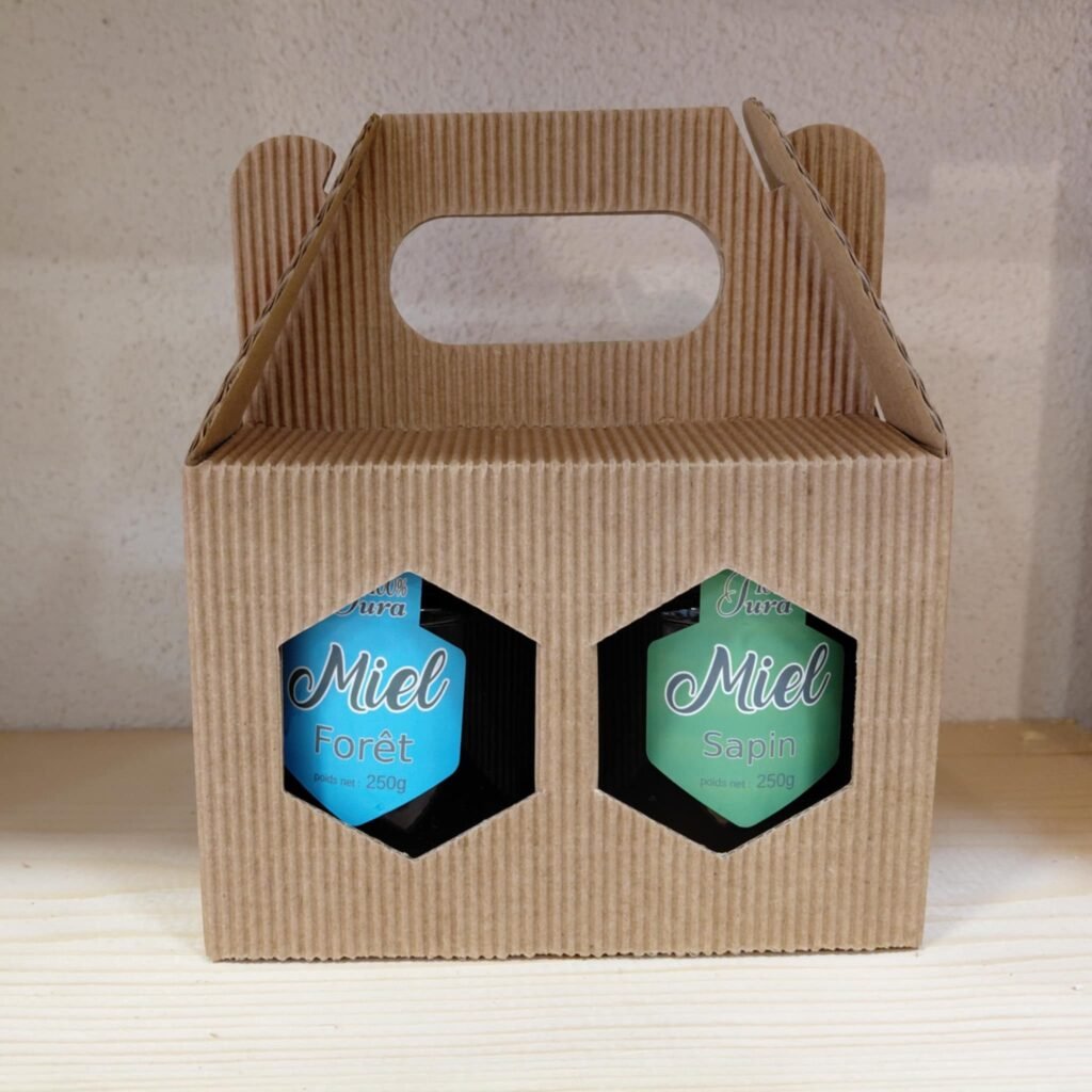 Coffret Duo Miel Sapin & Forêt (250 g)