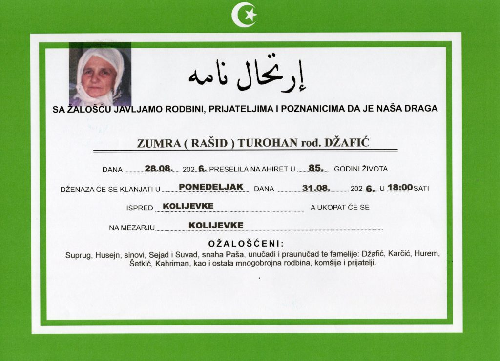 ZUMRA TUROHAN