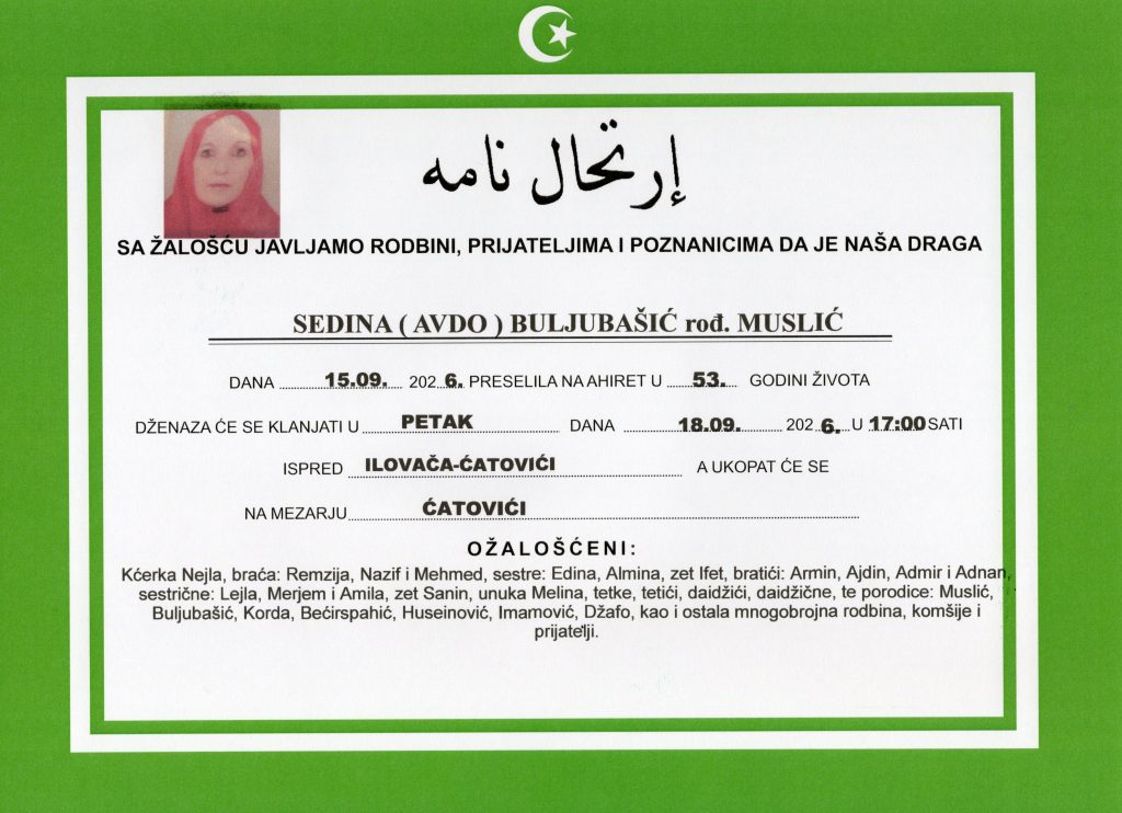 Sedina Buljubašić