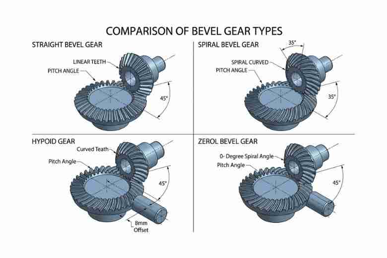 Bevel Gears: Understanding Their Mechanics and Impact