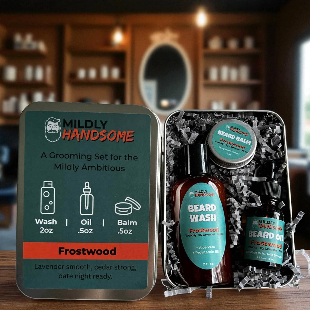 Beard Grooming Gift Tin