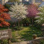 arbres pour petit jardin illustration 5 variétés