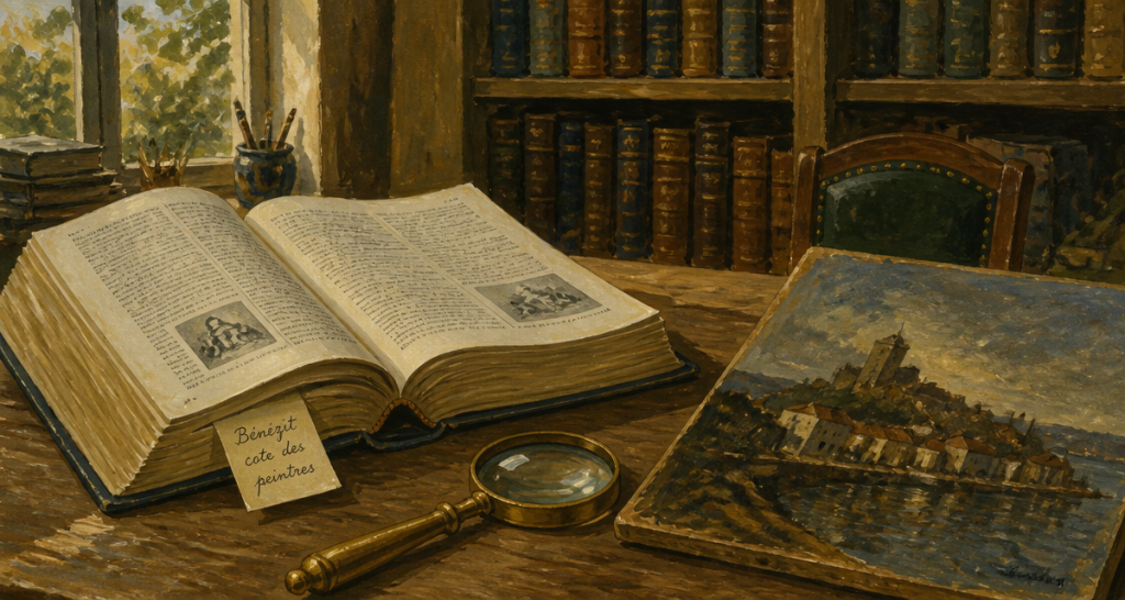 bénézit cote des peintres dictionnaire et peinture
