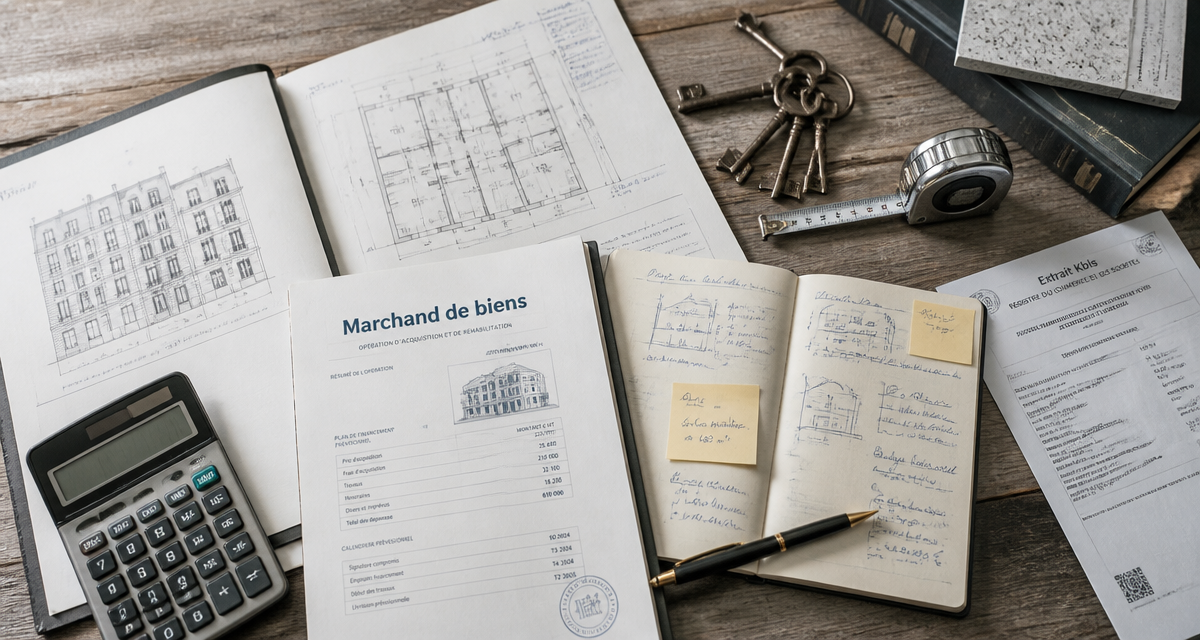 devenir marchand de bien bureau immobilier