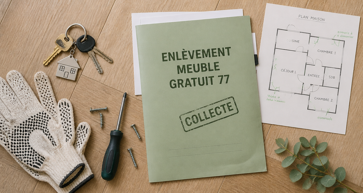 Enlèvement meuble à domicile gratuit 77 vue logistique