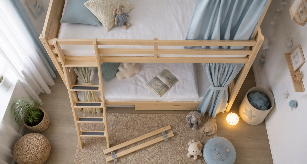 Lit superposé age vue chambre enfant