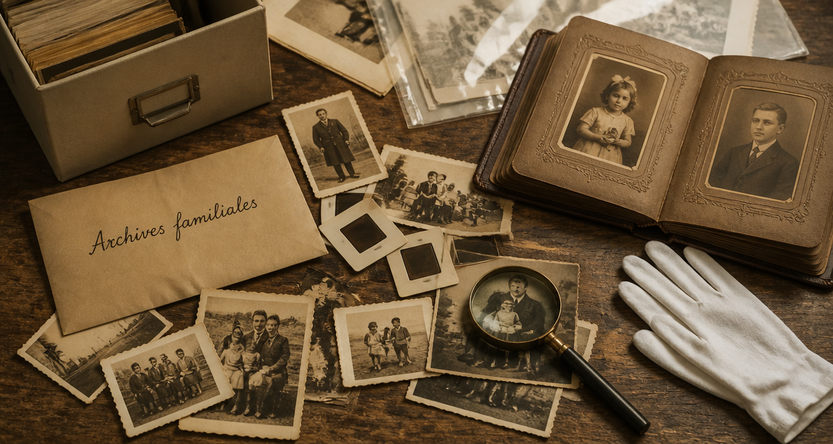 Que faire des vieilles photos de famille tri et conservation