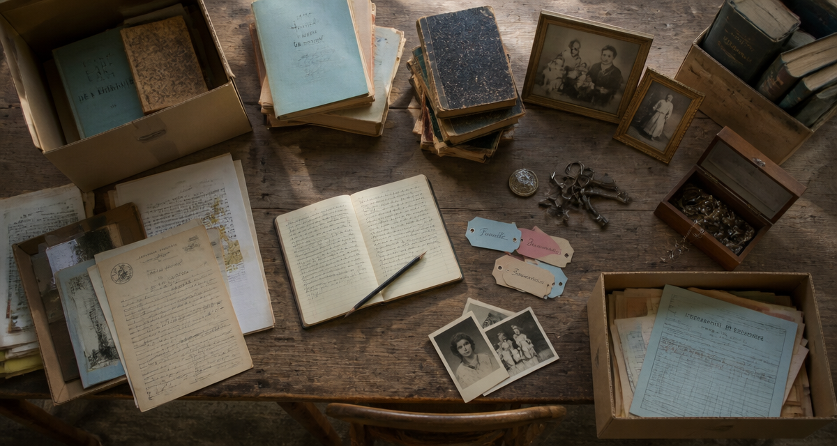 vider maison après départ en maison de retraite, tri objets et souvenirs