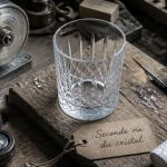 ou faire réparer un verre en cristal ébréché sur établi