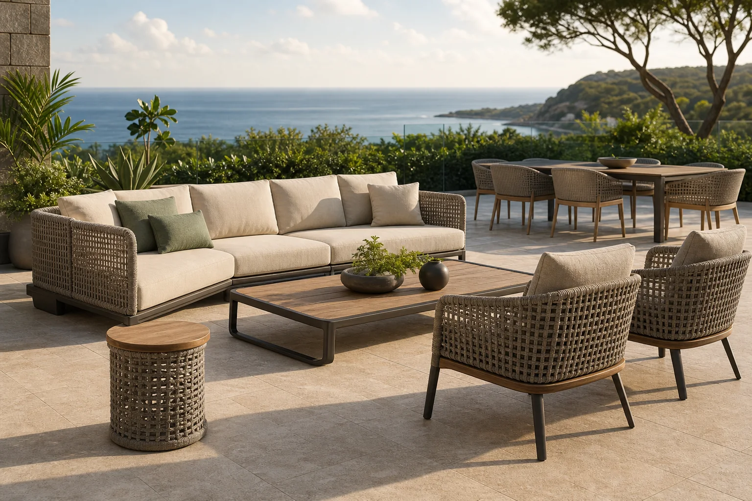 Commercial outdoor furniture collection