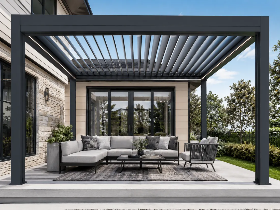 Aluminum frame for outdoor restaurant furniture