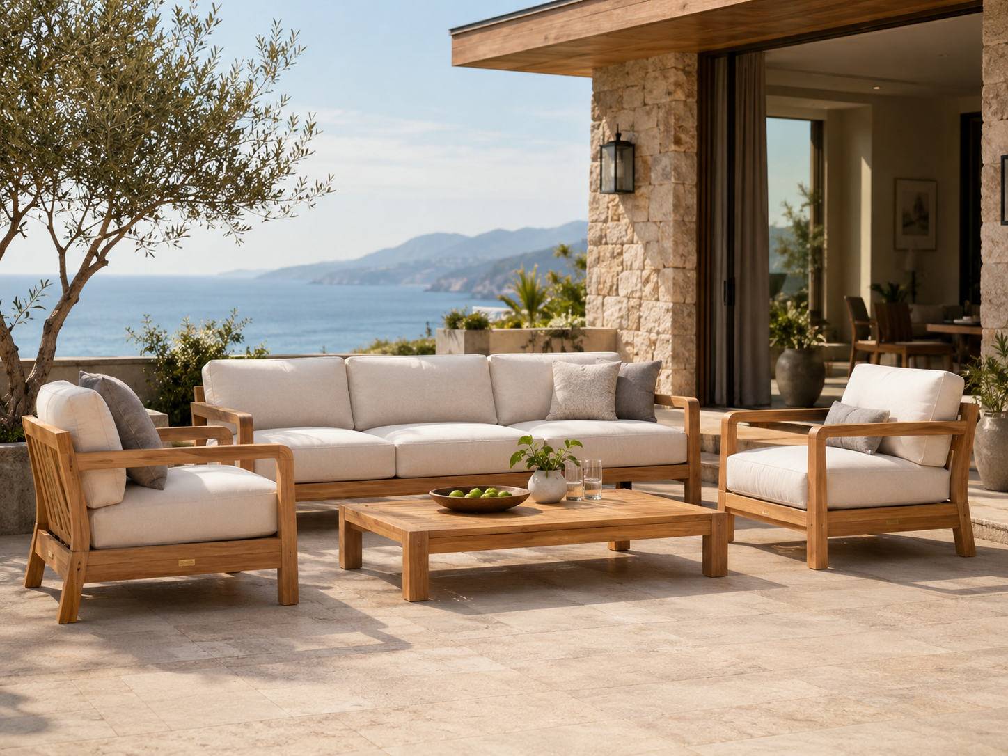 Sofas de ratan sintetico
