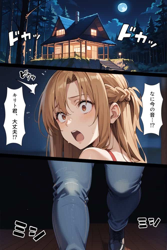 復讐されるアスナ-極悪プレイヤーは現実世界まで追ってくる- hitomiエロ漫画raw(同人誌)無料サンプル画像005