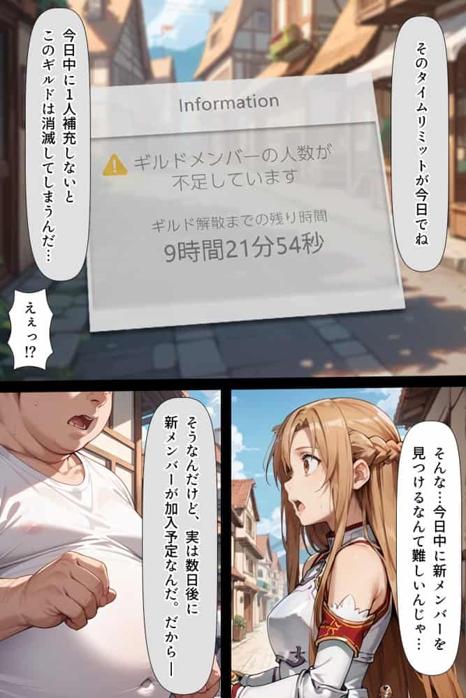 スキル絶対君主でアスナを犯し尽くす！