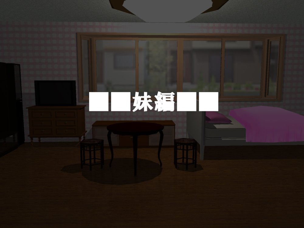 ロ○の妹が俺に性的な視線を向けてる気がする。（CG版）