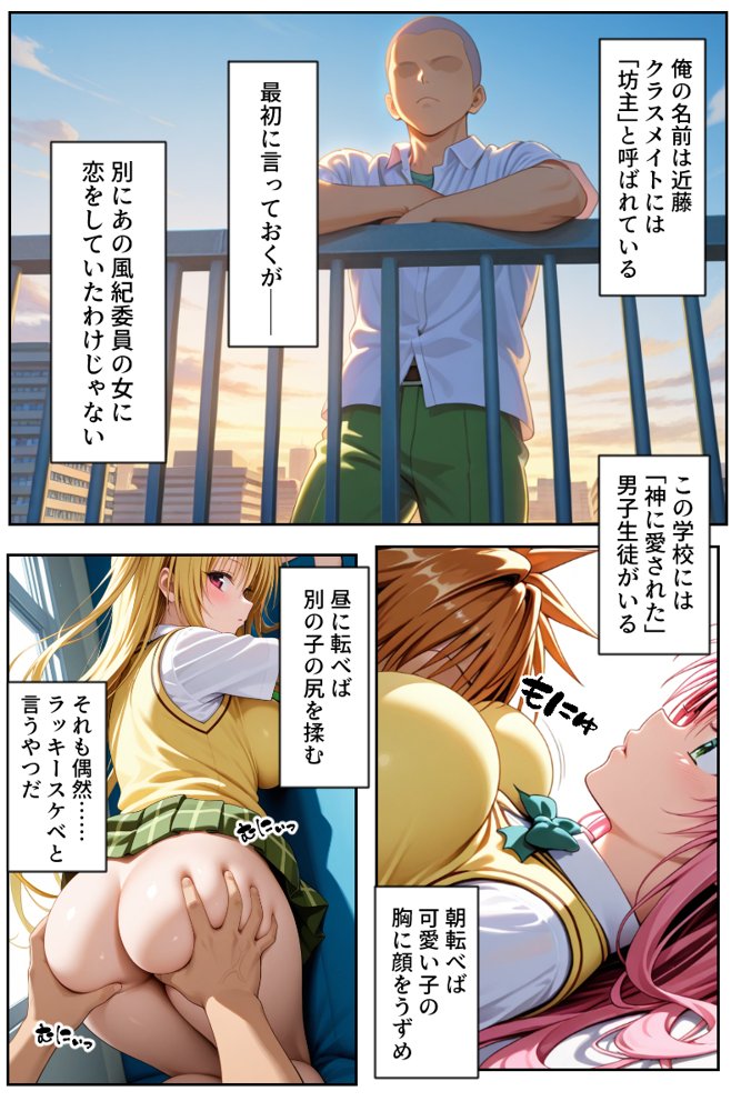 【モブの王】モテない俺がスマホ一つでハーレム王になるまで【To LO〇Eる】1話