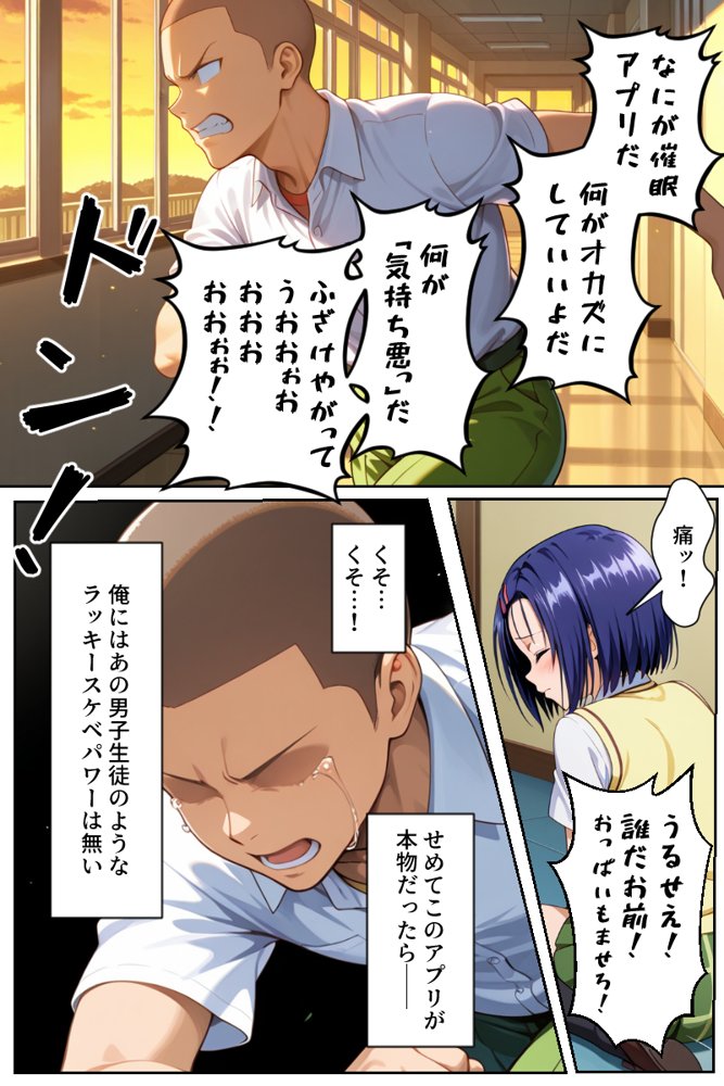 【モブの王】モテない俺がスマホ一つでハーレム王になるまで【To LO〇Eる】1話