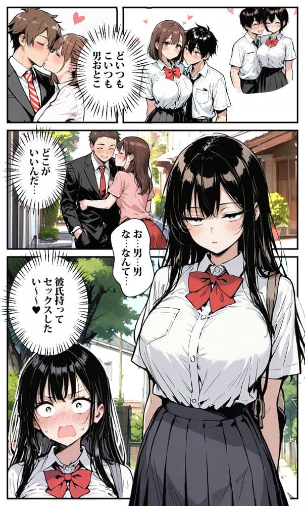 鮫島ジト芽さんはSEXしたくてウズウズしてる(はーと) hitomiエロ漫画raw(同人誌)無料サンプル画像003