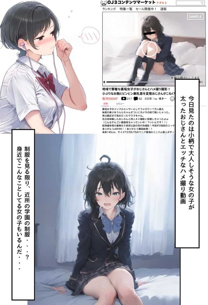 おじさん限定マッチングアプリ【おじ恋】で処女捧げちゃいました。